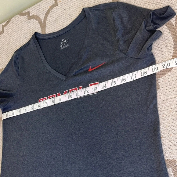 Nike Dri-fit Temple v-neckline short sleeve shirt - Picture 6 of 8